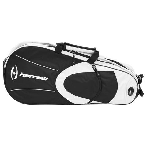 Harrow Pro Racket Bag - Black/Silver